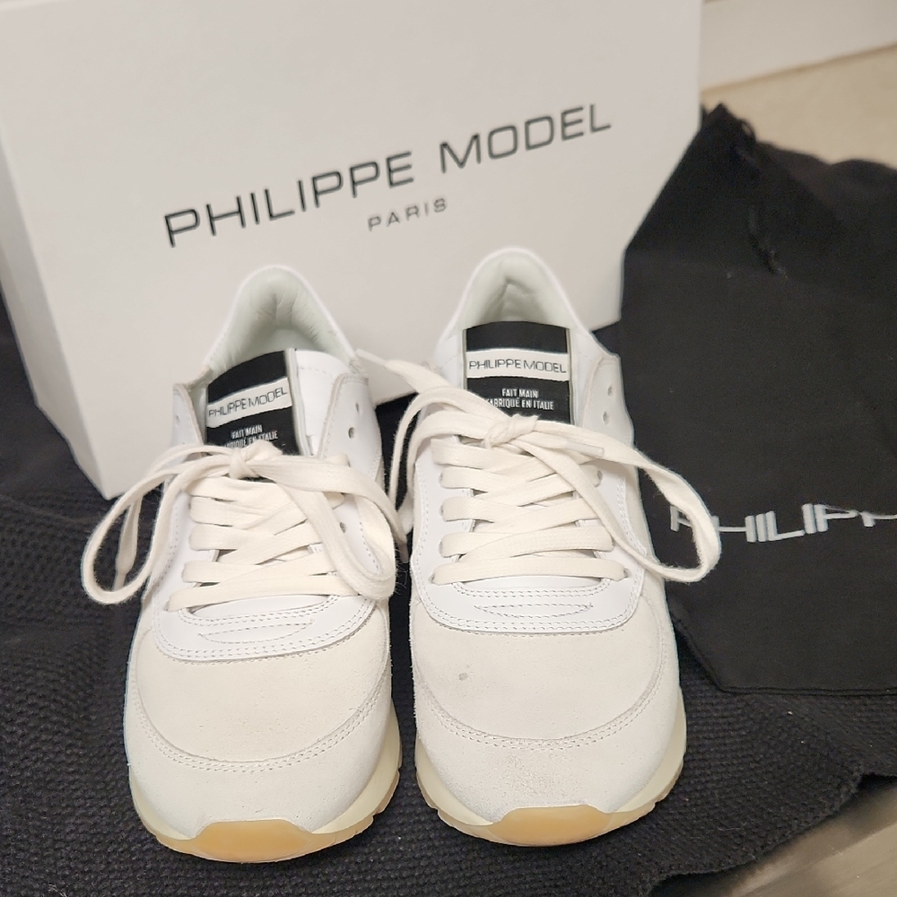 Philippe Model White Sneakers